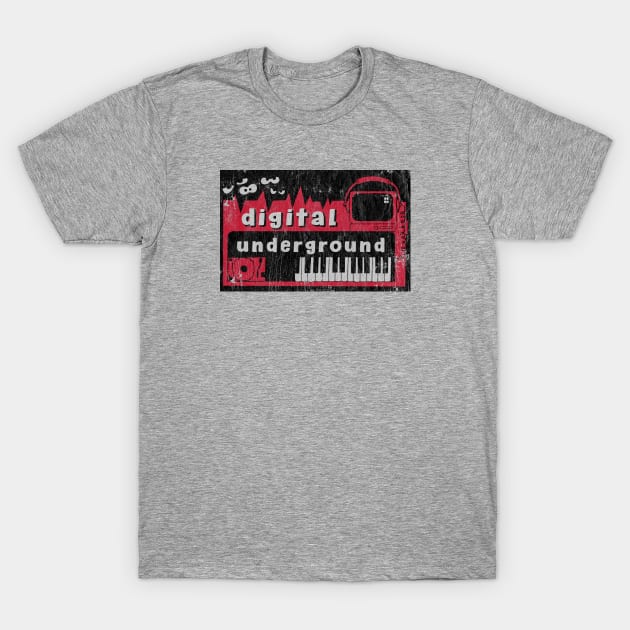 Digital Underground Tape T-Shirt by OniSide